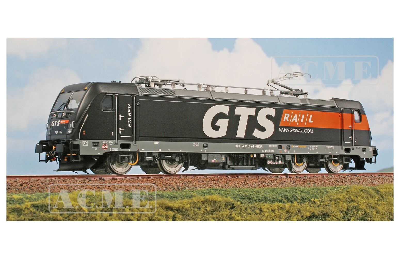 ACME H0 69697 - Locomotiva TRAXX 494 594 GTS "Eta Beta" Ep. VI *SOUND*