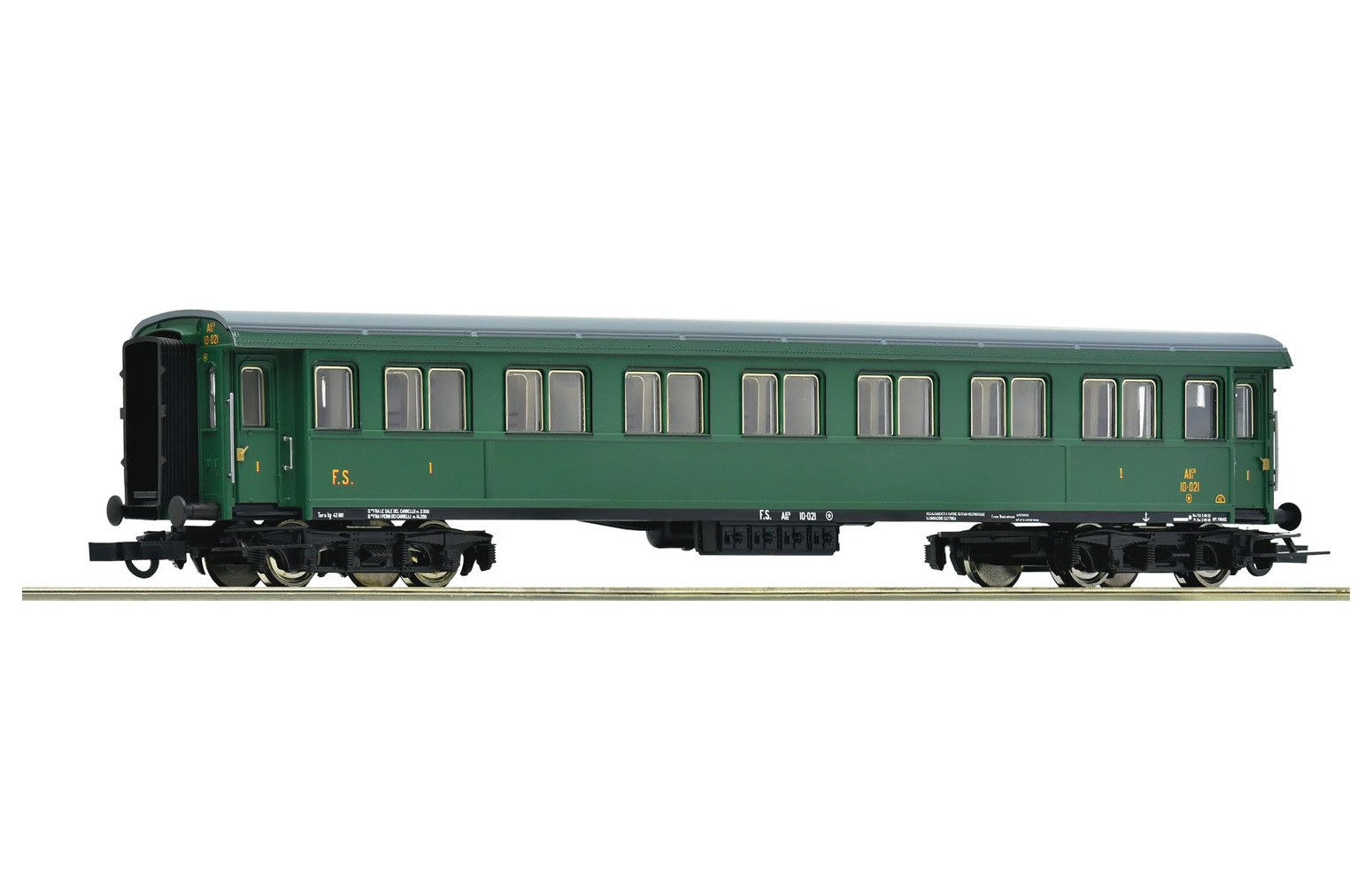 ROCO H0 6200092 Carrozza passeggeri di 1a classe, FS Ep. II-III