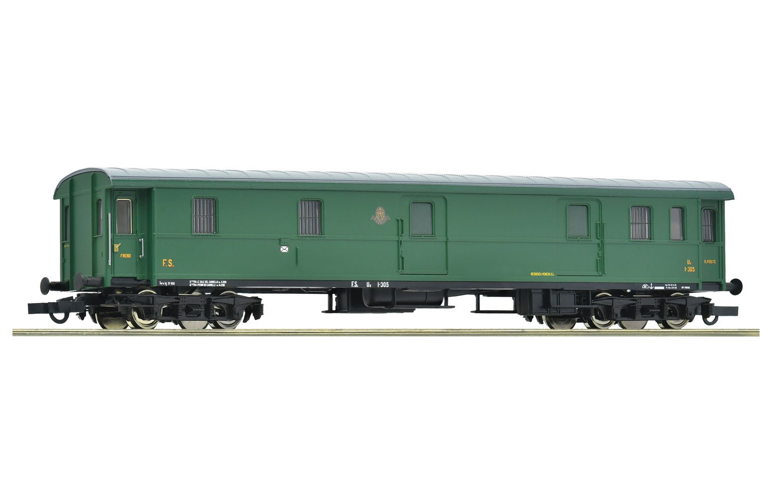ROCO H0 6200095 Furgone Postale, FS Ep. II-III
