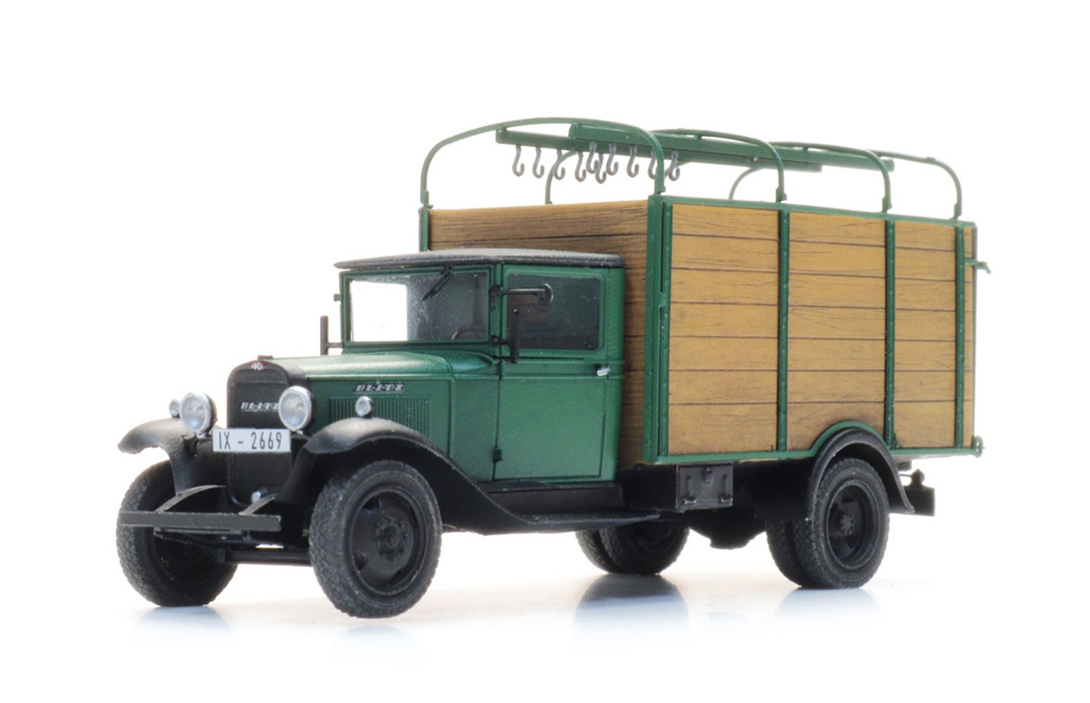 ARTITEC 387.631 Opel Blitz 6 autocarro trasporto bestiame - 1:87
