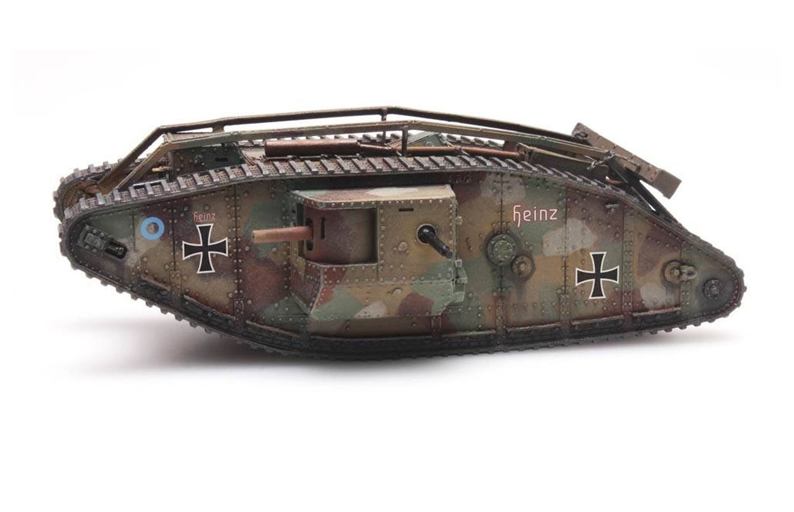 ARTITEC 6870178 MARK IV beutepanzer Abt 14 Heinz, preda bellica, resina H0-1:87