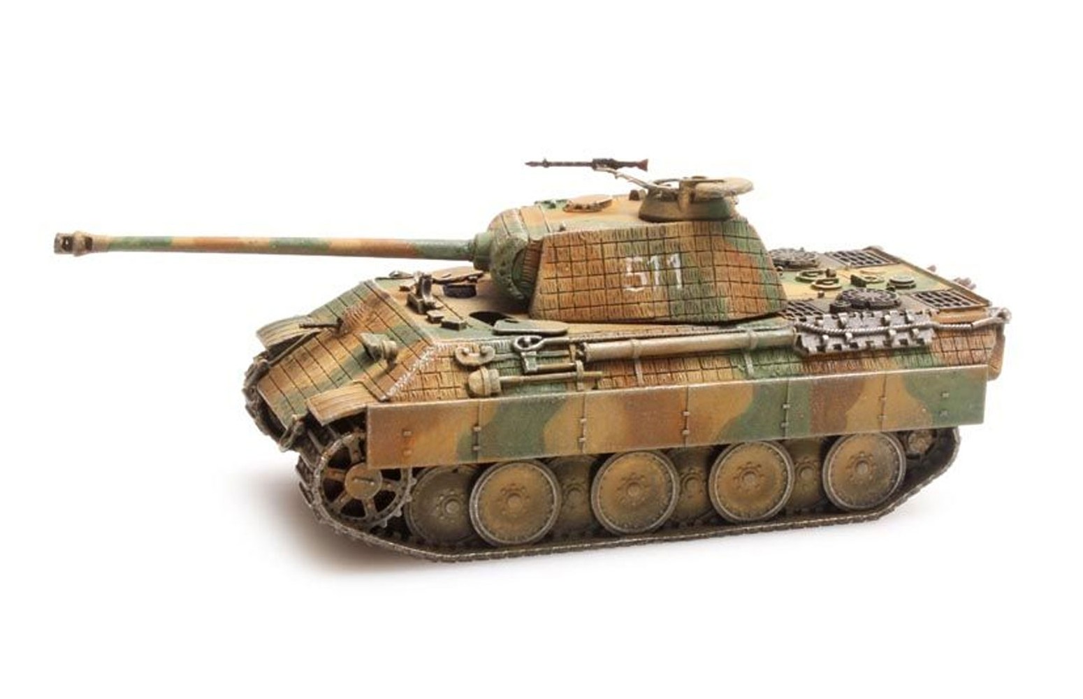 ARTITEC 387.156 - WM Panther ausf A, Zimmerit, camo, resina H0-1:87