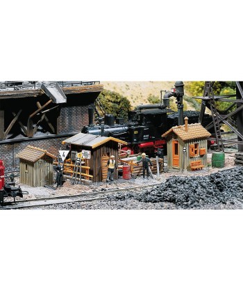 FALLER H0 120140 - 3 Baracche per attrezzi, kit di montaggio