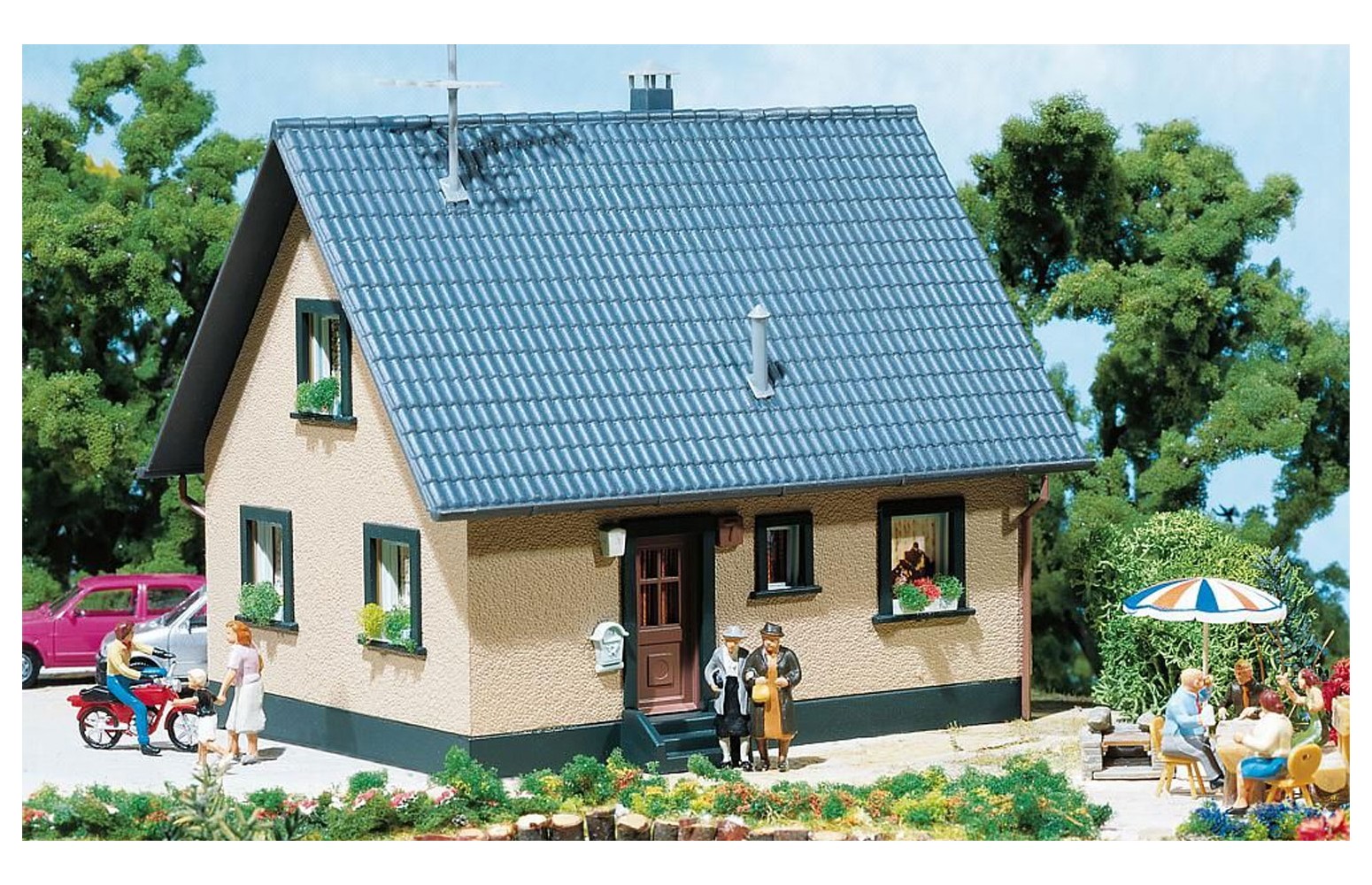 FALLER H0 130223 - Casa indipendente, kit di montaggio