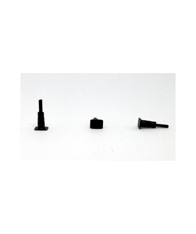 ROCO 125153 – n. 1 Respingente 1 quadrato / Puffer 1 eckig (nero)