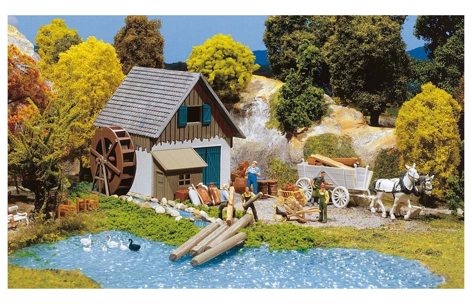 FALLER H0 131362 - Piccolo mulino, kit di montaggio