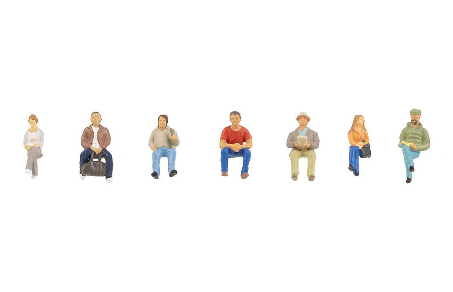 FALLER H0 151662 - Persone sedute, Set 1