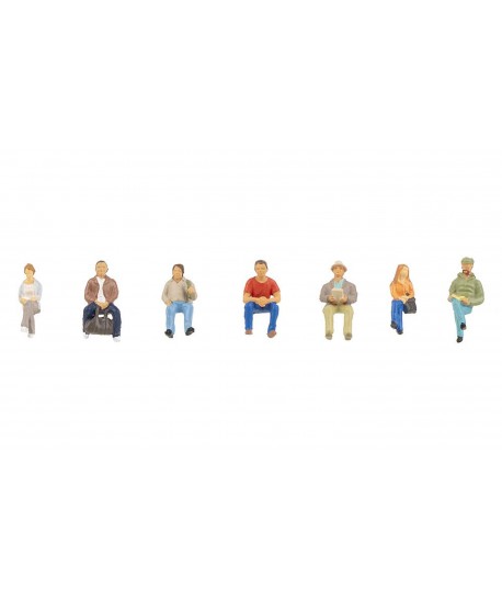 FALLER H0 151662 - Persone sedute, Set 1