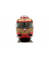 OS.KAR. H0 2068 FS ALe 540.030 3° serie mot. senza modanature + Le 760.017 castano isabella rosso ep. IV-V