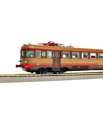OS.KAR. H0 2069 FS ALe 540.027 3° serie mot. senza modanature + Le 760.018 castano isabella rosso ep. IV-V