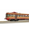 OS.KAR. H0 2069 FS ALe 540.027 3° serie mot. senza modanature + Le 760.018 castano isabella rosso ep. IV-V