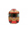 OS.KAR. H0 2069 FS ALe 540.027 3° serie mot. senza modanature + Le 760.018 castano isabella rosso ep. IV-V