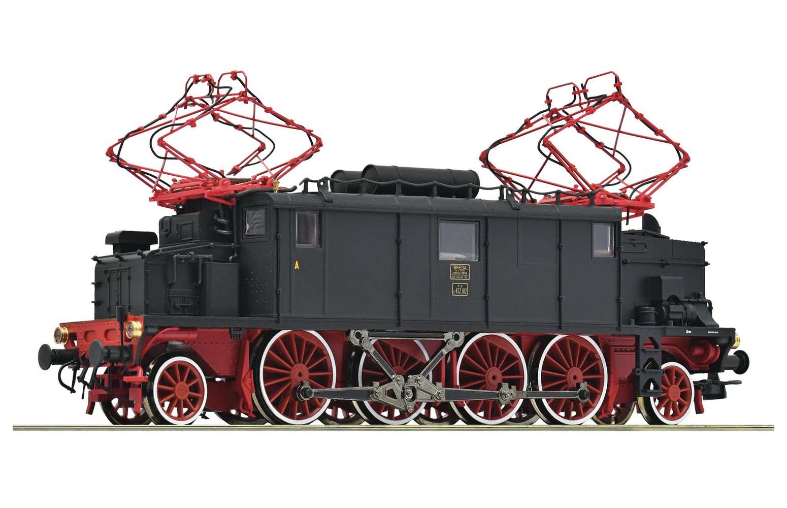 ROCO H0 7510111 - Locomotiva elettrica trifase E.432.012, FS, Ep, II-III *SOUND*
