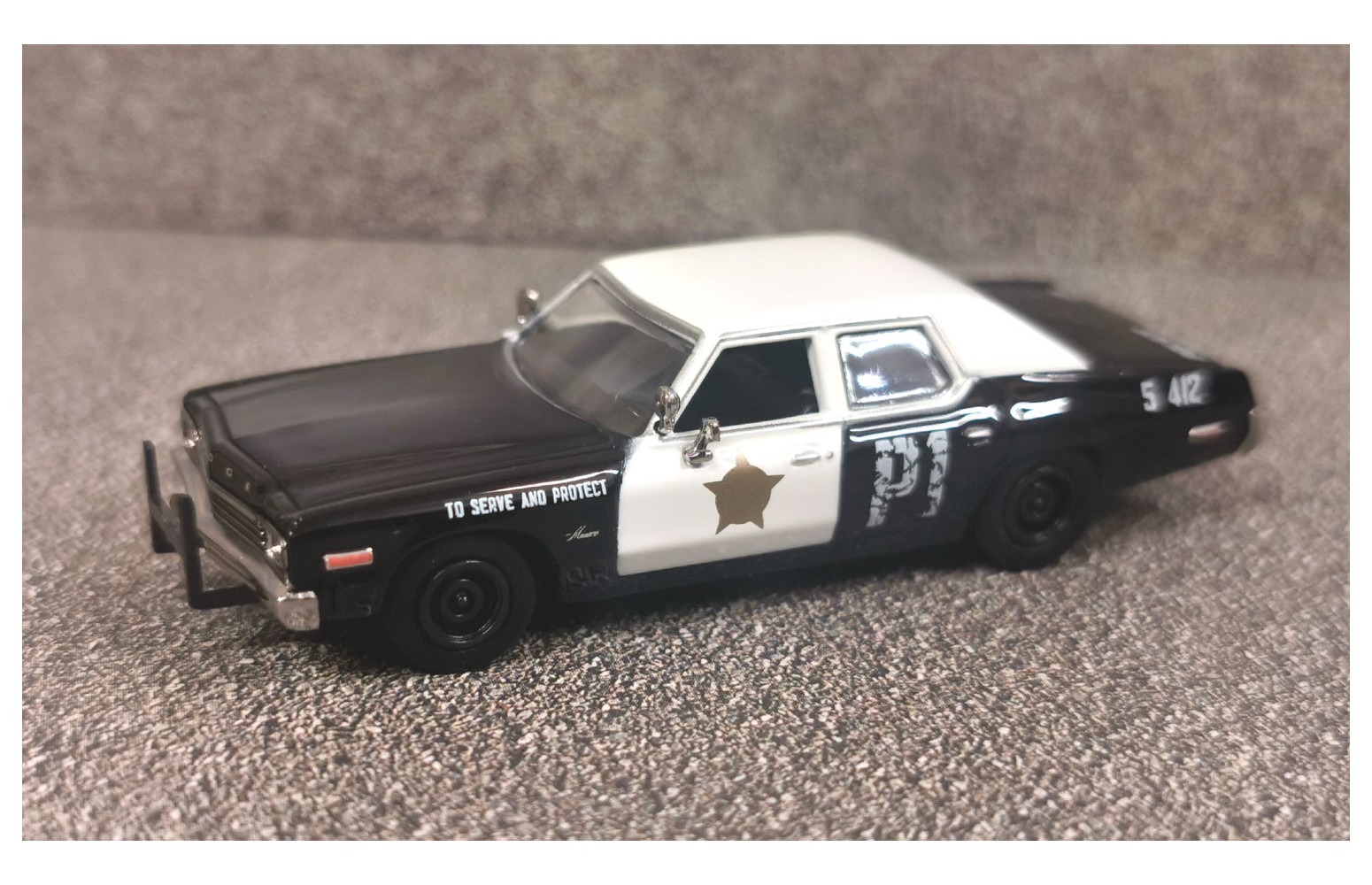 BREKINA 18150 - Dodge Monaco, 1974, J&E, 1:87