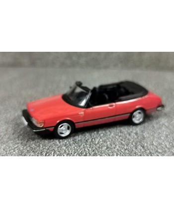 Premium ClassiXXs 870669 - SAAB 900 Cabriolet, rosso, 1986, 1:87