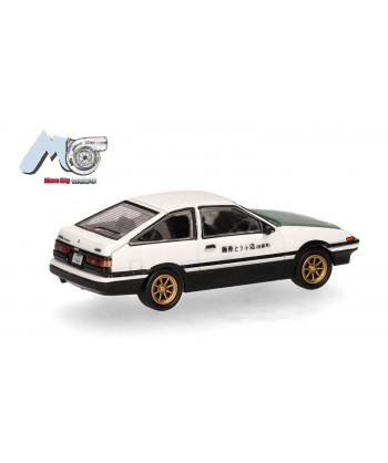 HERPA 87MC000002 MicroCity: Toyota Corolla AE86 (1983-1985), bianco/verde - 1:87