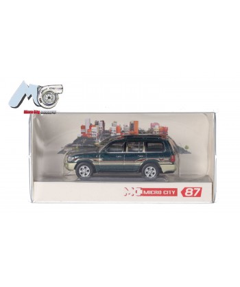 HERPA 87MC000007 MicroCity: Toyota Landcruiser LC 100 (1998-2007), verde scuro - 1:87