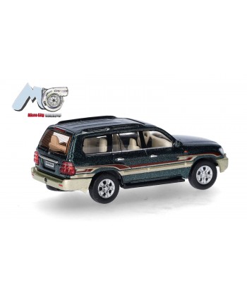 HERPA 87MC000007 MicroCity: Toyota Landcruiser LC 100 (1998-2007), verde scuro - 1:87
