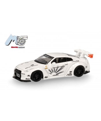 HERPA 87MC000009 MicroCity: Nissan GTR 35 (2007-2012), bianco - 1:87