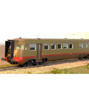 OS.KAR. H0 2067 - FS Le 600.006 con RS livrea castano isabella rosso ep. IV