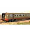 OS.KAR. H0 2067 - FS Le 600.006 con RS livrea castano isabella rosso ep. IV