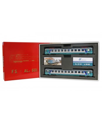 ACME H0 70037 FS set elettromotrici Ale 601 008 + L 780.005, 2a cl. in livrea XMPR  Ep. V