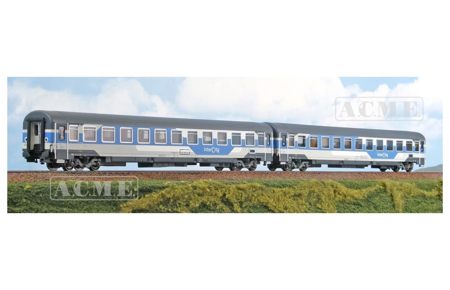 ACME H0 70118 Set aggiuntivo “Intercity” Trenitalia, 2 Carrozze - ep. VI