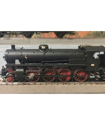 RIVAROSSI HR2457 - Locomotiva Tender Gr. 744 Walschaert FS, Ep. III-IV, con fanali grandi, Seconda mano