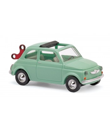 BUSCH 48736 - Fiat 500 con chiave a molla - 1:87