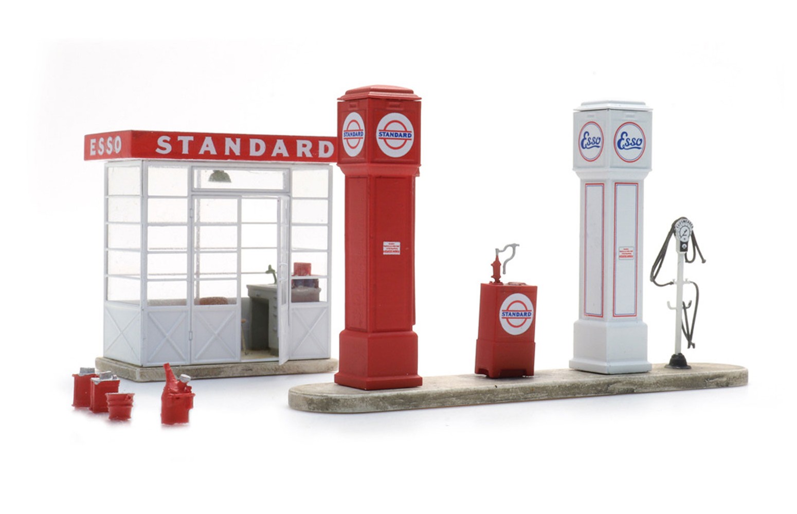 ARTITEC H0 10.438 Stazione di servizio ESSO STANDARD, KIT in resina