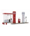 ARTITEC H0 10.438 Stazione di servizio ESSO STANDARD, KIT in resina