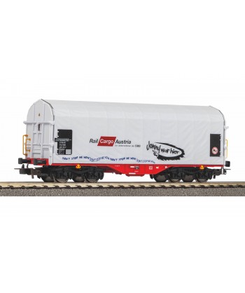 PIKO H0 58982 Carro a telone scorrevole Rail Cargo Austria Ep. VI, con graffiti