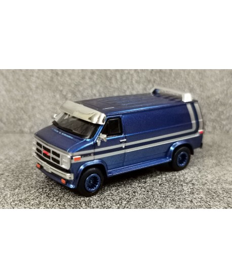 BREKINA 18253 - GMC Vandura (1983), blu metall. - 1:87