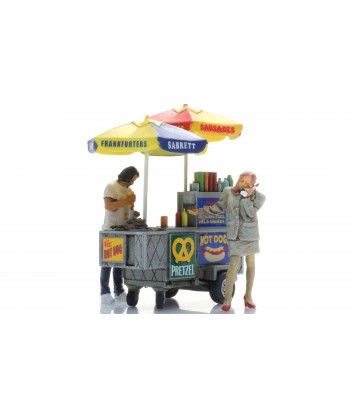 ARTITEC H0 387.625 - Carretto Hot Dog con 2 personaggi - 1:87