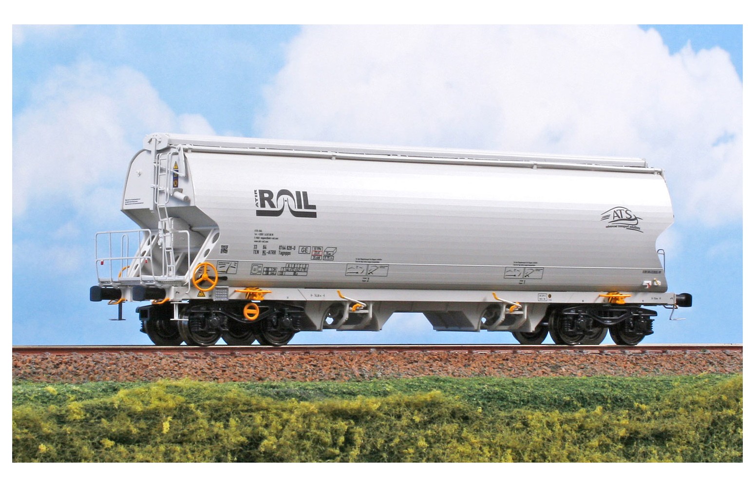 NME H0 509646 - Carro tramoggia ATIR RAIL / ATS 95mc., ep. VI