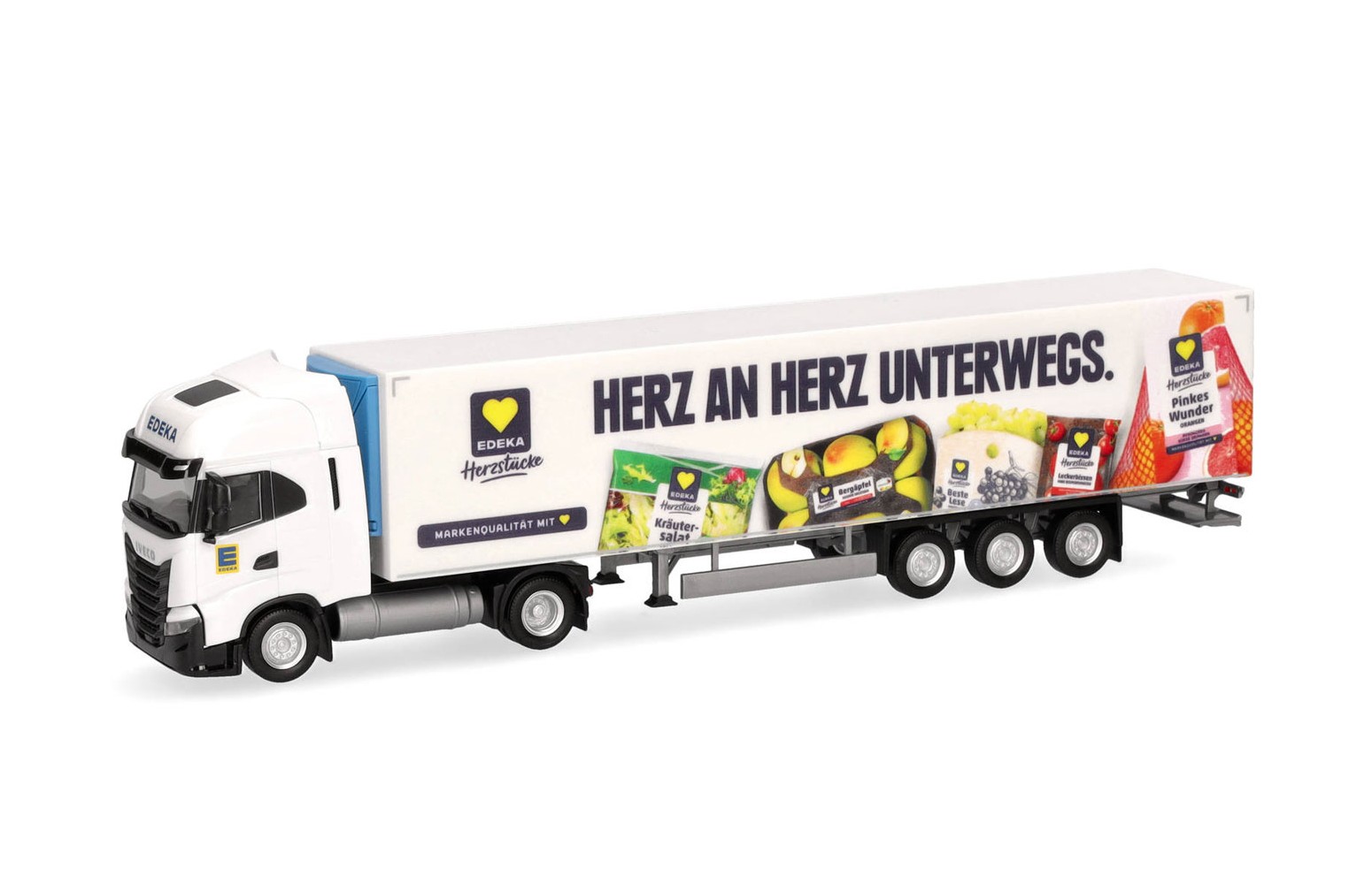 HERPA 319027 - Iveco S-Way semirimorchio frigorifero "Edeka" - 1:87