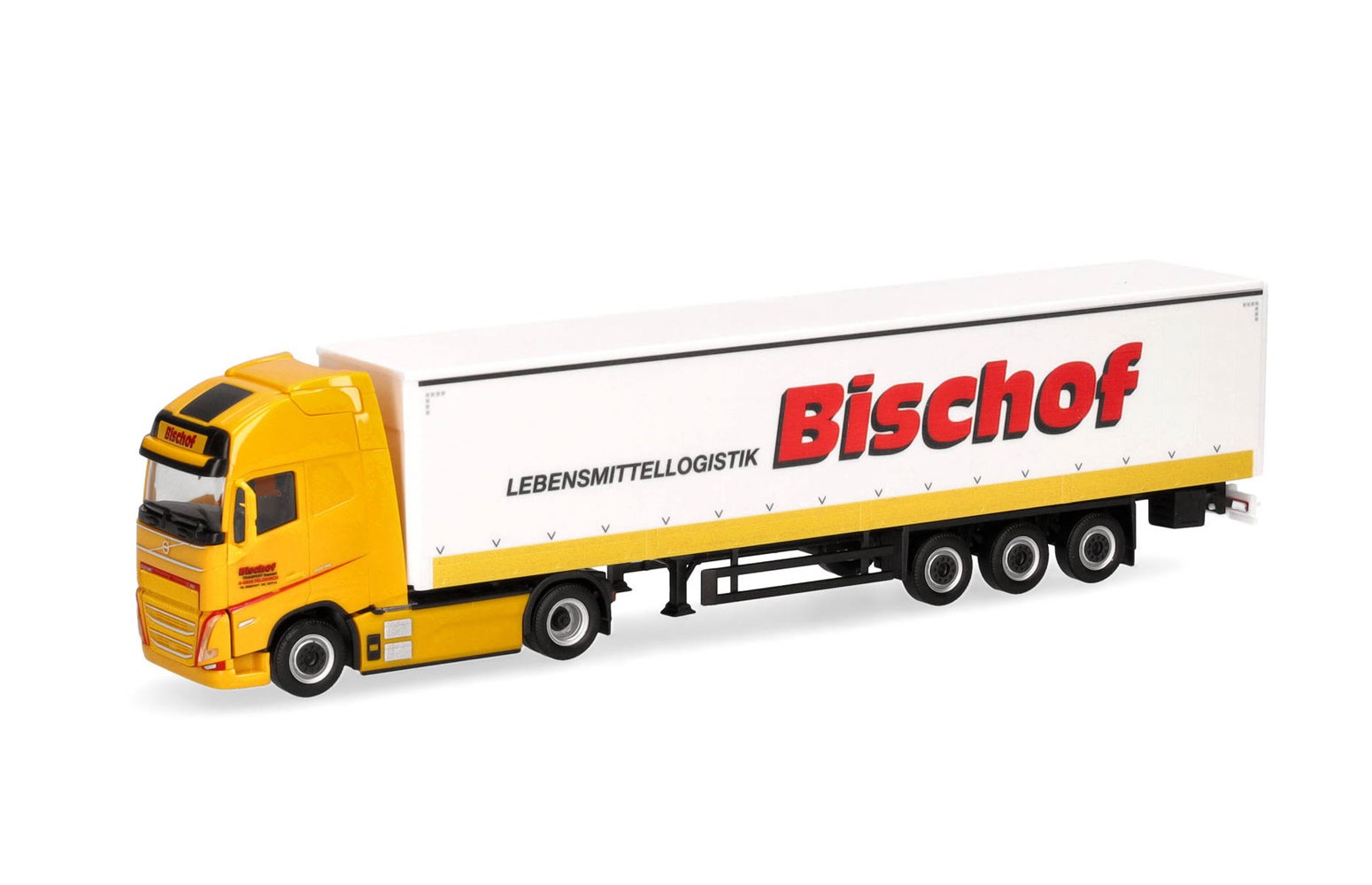 HERPA 319348 Volvo FH GL XL  elettrico con sponde laterali "Bischof" - 1:87