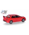 HERPA 87MC000005 MicroCity: Mitsubishi Lancer Evolution 9, rossa (2005-2007) 1:87