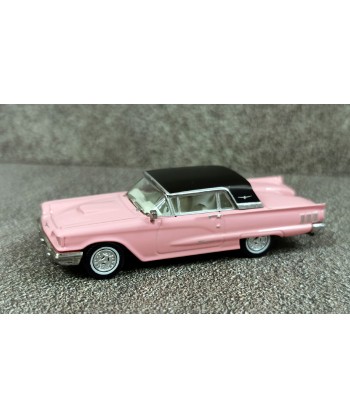 BREKINA 18202 Ford Thunderbird Cabriolet, rosa/nero, 1960, 1:87