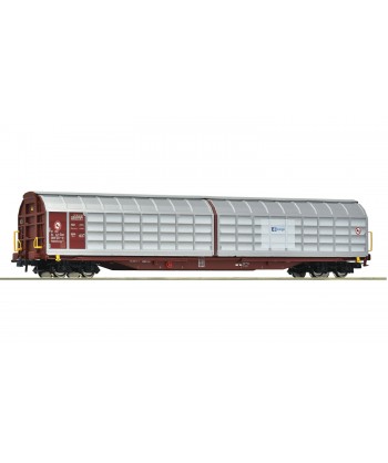 ROCO H0 6600167 Carro con pareti scorrevoli, tipo Habbillnss, della CD Cargo Ep. VI