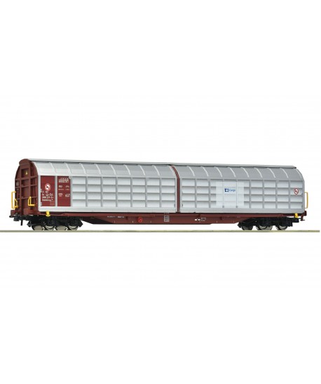 ROCO H0 6600167 Carro con pareti scorrevoli, tipo Habbillnss, della CD Cargo Ep. VI
