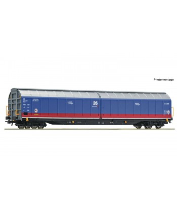 ROCO H0 6600200 Carro con pareti scorrevoli, tipo Habbins, della CD Cargo Ep. VI
