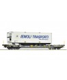 ROCO H0 6600066 - Carro tasca T5, Hupac, carico semirimorchio IEMOLI Ep, VI
