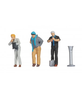 NOCH H0 16604 - Scene divertenti  "Pausa sigaretta" - 1:87