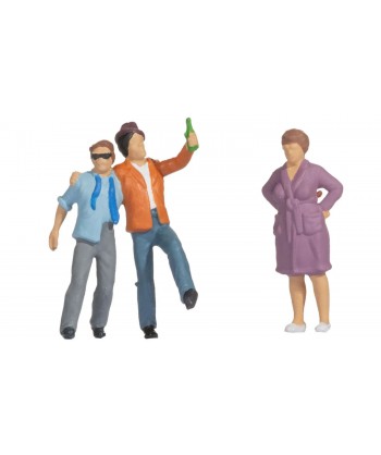 NOCH H0 16606 - Scene divertenti "Fratelli ubriachi" - 1:87