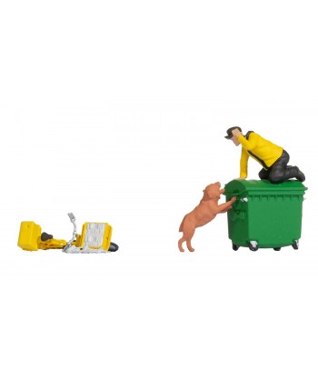 NOCH H0 16610 - Scene divertenti "Attenti al cane" - 1:87