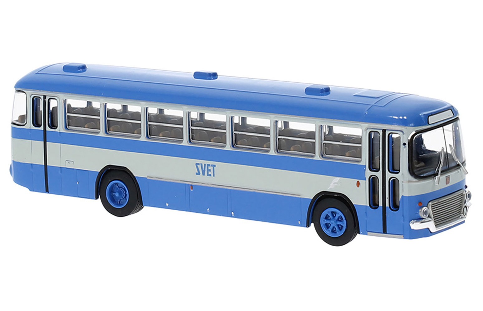 BREKINA 96185  Fiat 306/3 Bus Interurbano, blu/bianco, 1972, "SVET", 1:87