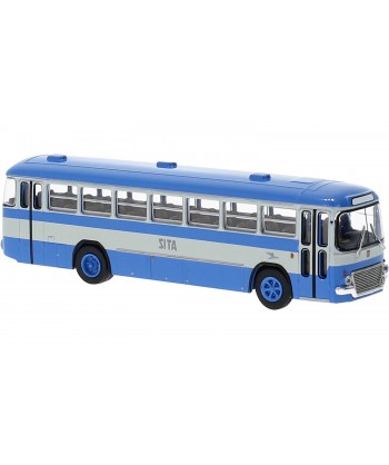 BREKINA 96186 Fiat 306/3 Bus Interurbano, blu/bianco, 1972, "SITA", 1:87
