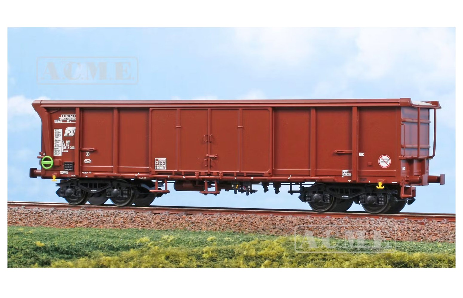 ACME H0 40218 - FS carro merci Taems serie 300, fase iniziale di servizio, ep.IV