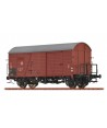 BRAWA H0 50748 Carro merci coperto serie Grhs DR, ep. III